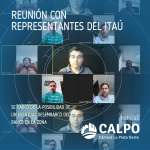 REUNIÓN CON REPRESENTANTES DEL ITAÚ