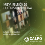 NUEVA REUNIÓN DE LA CD
