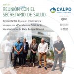 CENTROS COMERCIALES CON EL SECRETARIO DE SALUD DE LA MUNICIPALIDAD