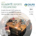 REUNIÓN DE DEPORTE Y DISCAPACIDAD