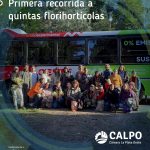 Primera recorrida del año por las quintas florihortícolas y el Museo de Abasto