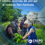 Séptima y última recorrida del año por el cinturón flori-hortícola del Oeste Platense